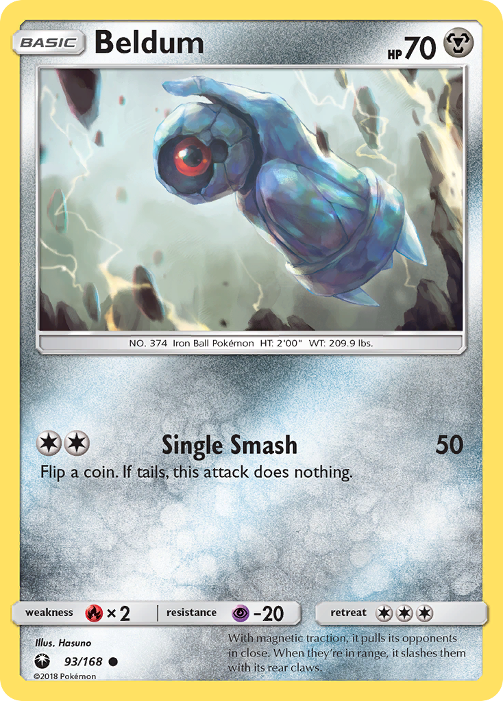 Beldum (93/168) [Sun & Moon: Celestial Storm] | Local Legends