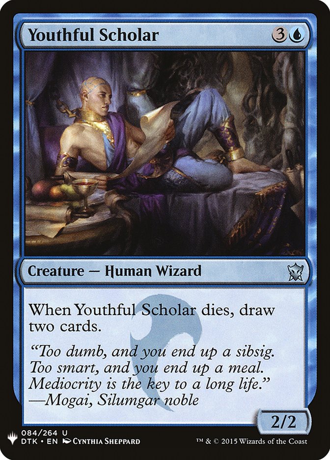 Youthful Scholar [Mystery Booster] | Local Legends