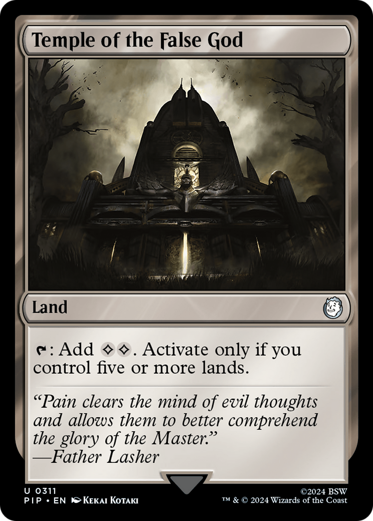 Temple of the False God [Fallout] | Local Legends