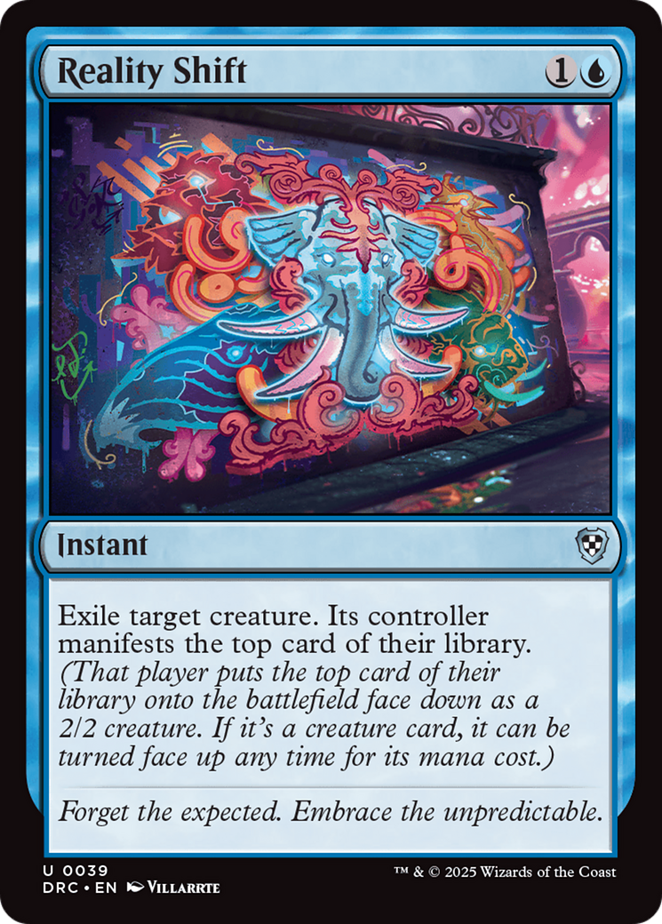 Reality Shift [Aetherdrift Commander] | Local Legends