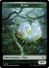 Detective // Plant Double-Sided Token [Murders at Karlov Manor Tokens] | Local Legends