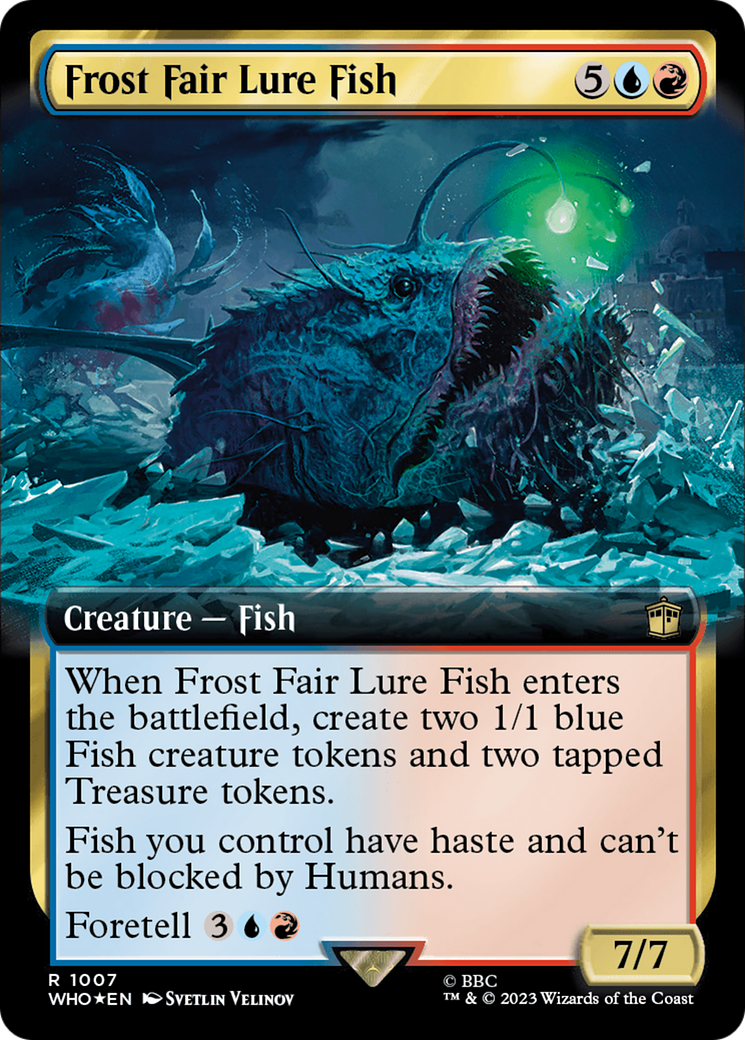 Frost Fair Lure Fish (Extended Art) (Surge Foil) [Doctor Who] | Local Legends