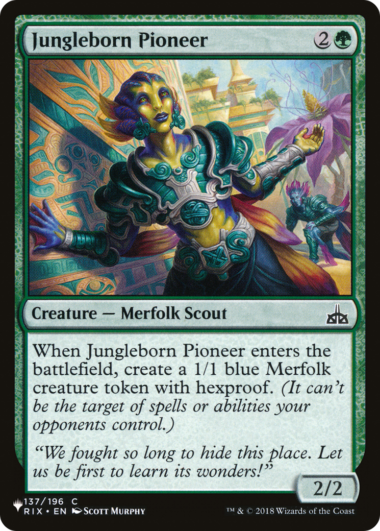 Jungleborn Pioneer [The List] | Local Legends