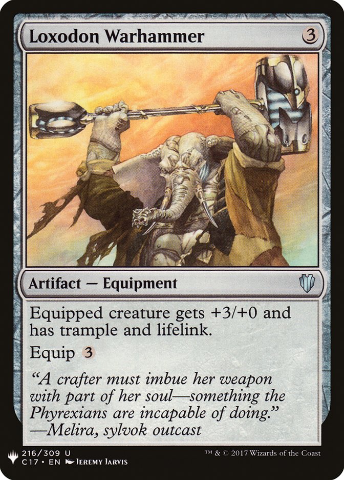 Loxodon Warhammer [Mystery Booster] | Local Legends