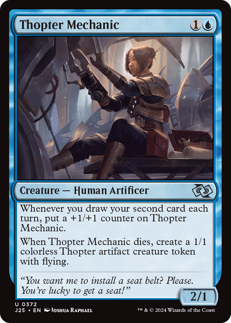 Thopter Mechanic [Foundations Jumpstart] | Local Legends