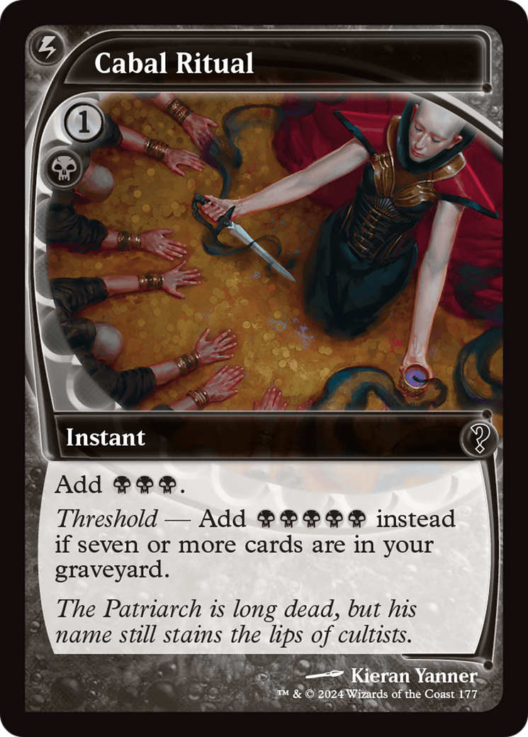 Cabal Ritual (Future Sight) [Mystery Booster 2] | Local Legends