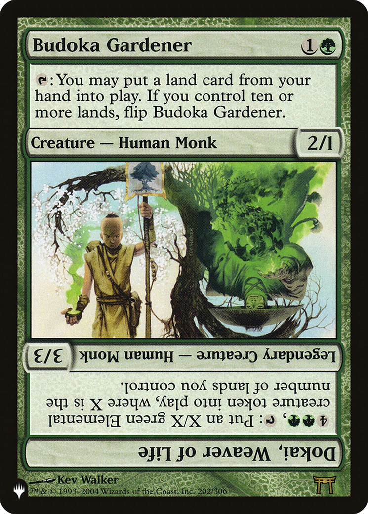 Budoka Gardener // Dokai, Weaver of Life [The List] | Local Legends