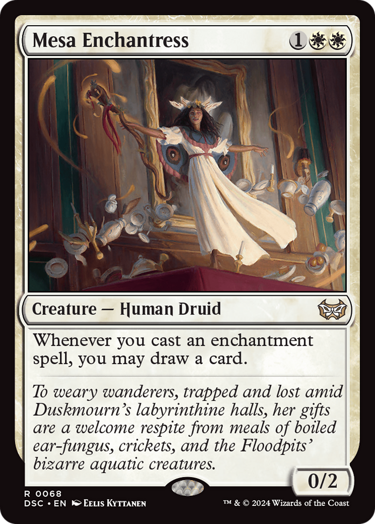 Mesa Enchantress [Duskmourn: House of Horror Commander] | Local Legends
