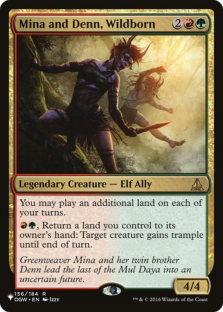 Mina and Denn, Wildborn [The List] | Local Legends