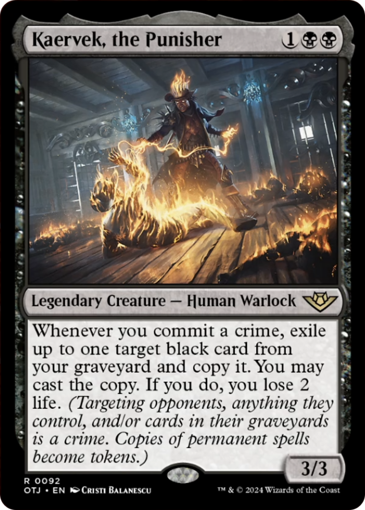 Kaervek, the Punisher [Outlaws of Thunder Junction] | Local Legends