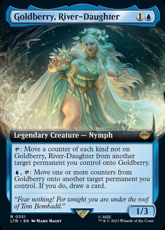 Goldberry, River-Daughter (Extended Art) [The Lord of the Rings: Tales of Middle-Earth] | Golgari Games