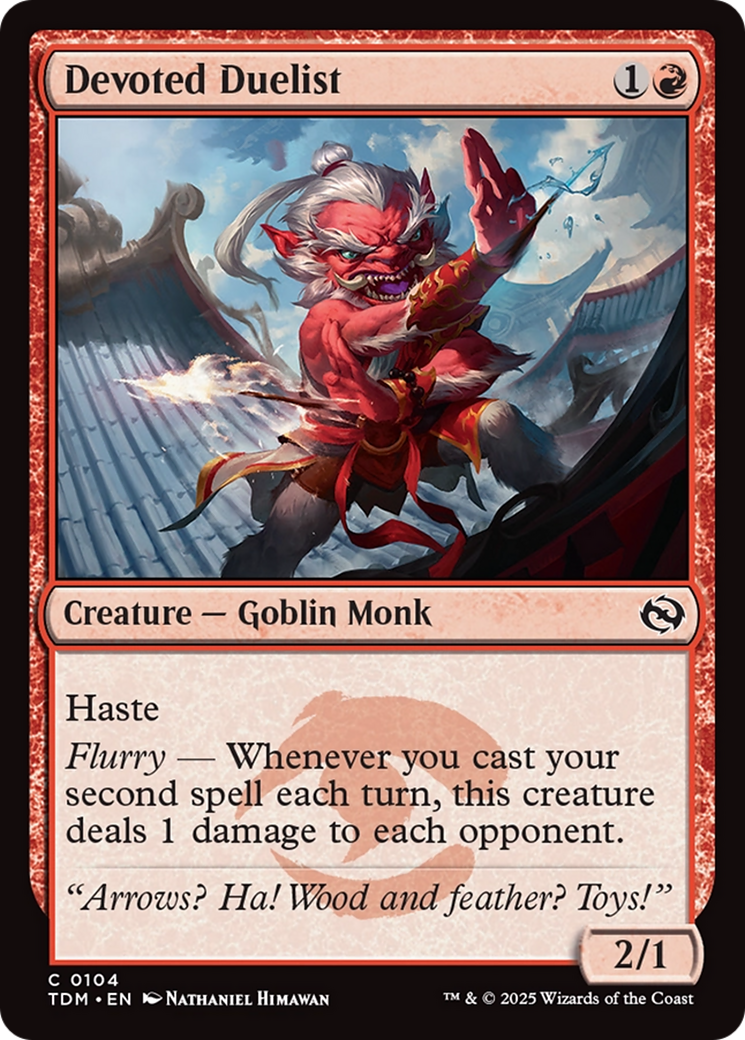 Devoted Duelist [Tarkir: Dragonstorm] | Local Legends