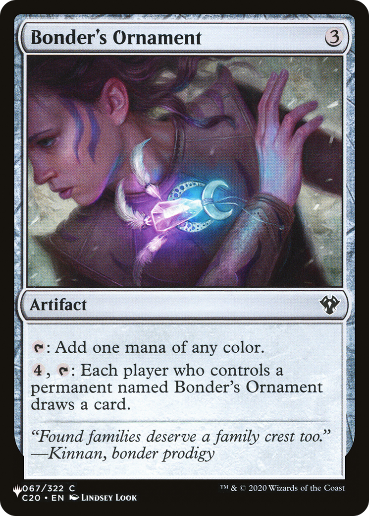 Bonder's Ornament [The List] | Local Legends