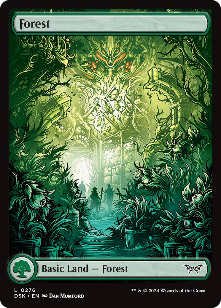 Forest (276) - Full Art [Duskmourn: House of Horror] | Local Legends