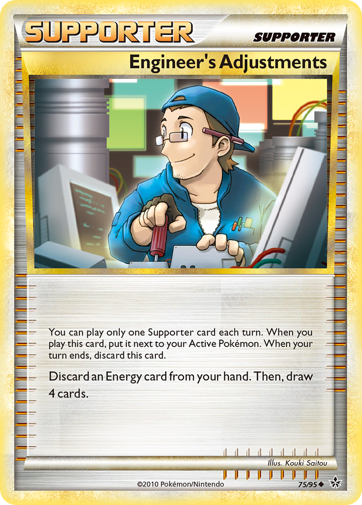 Engineer's Adjustments (75/95) [HeartGold & SoulSilver: Unleashed] | Golgari Games