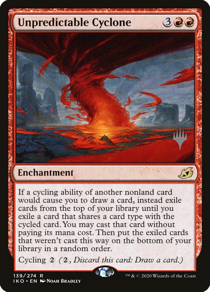 Unpredictable Cyclone (Promo Pack) [Ikoria: Lair of Behemoths Promos] | Local Legends