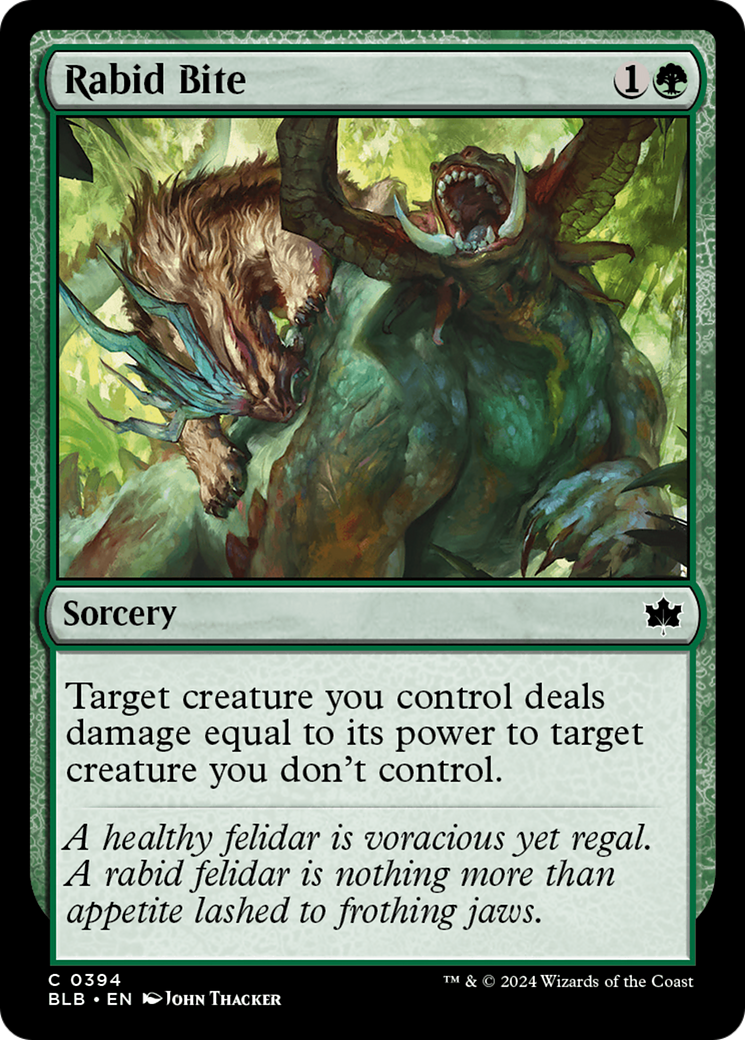 Rabid Bite [Bloomburrow] | Local Legends