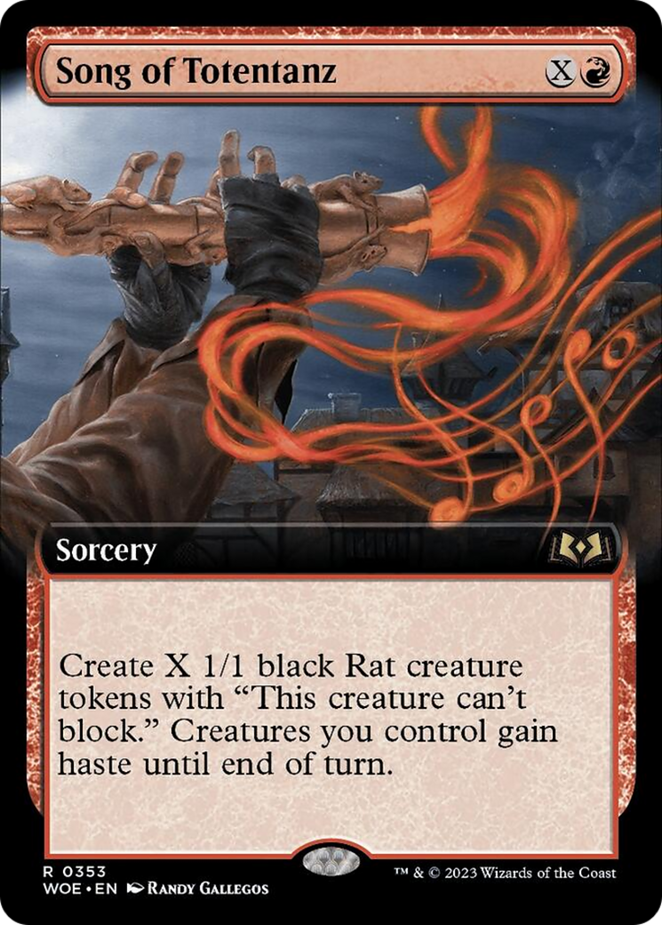 Song of Totentanz (Extended Art) [Wilds of Eldraine] | Local Legends
