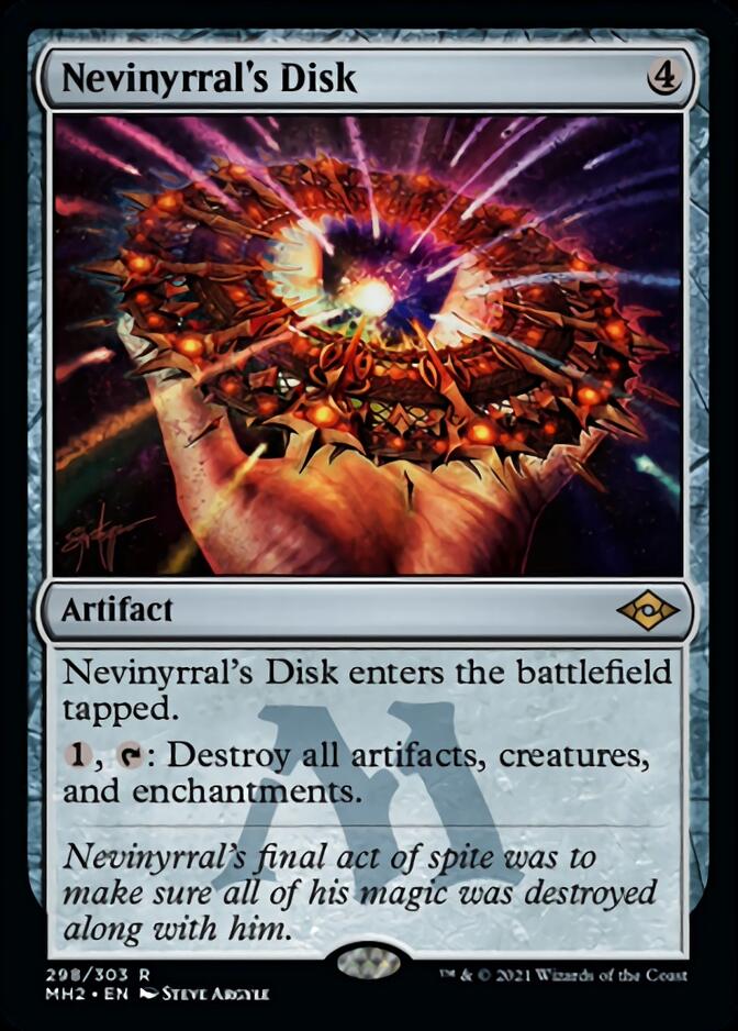 Nevinyrral's Disk (Foil Etched) [Modern Horizons 2] | Local Legends