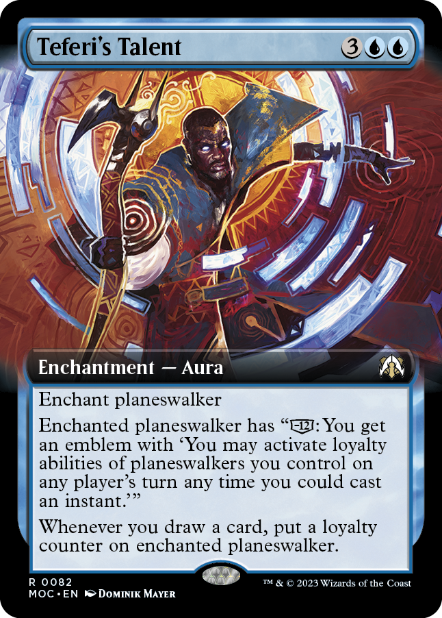 Teferi's Talent (Extended Art) [March of the Machine Commander] | Local Legends