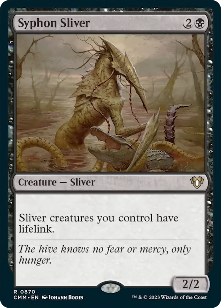 Syphon Sliver [Commander Masters] | Local Legends