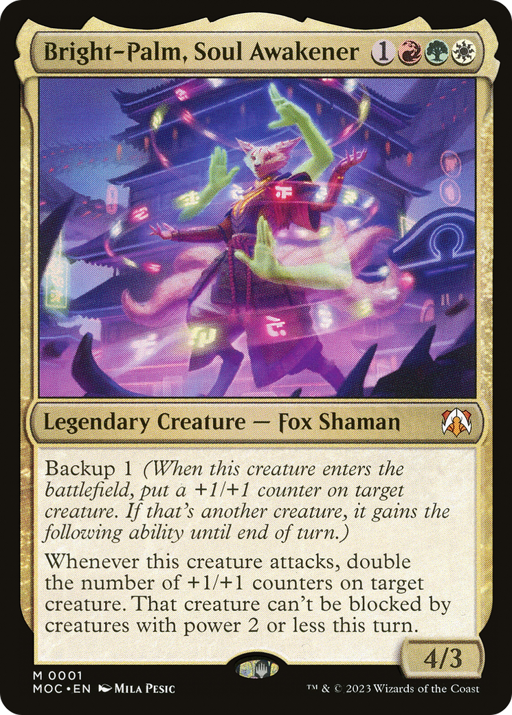 Bright-Palm, Soul Awakener [March of the Machine Commander] | Local Legends