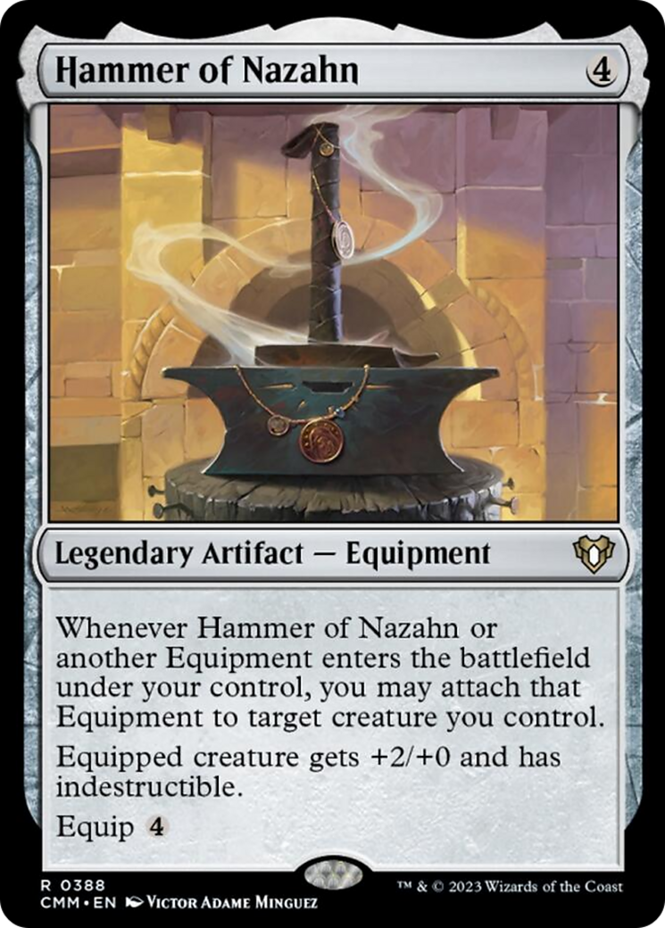 Hammer of Nazahn [Commander Masters] | Golgari Games