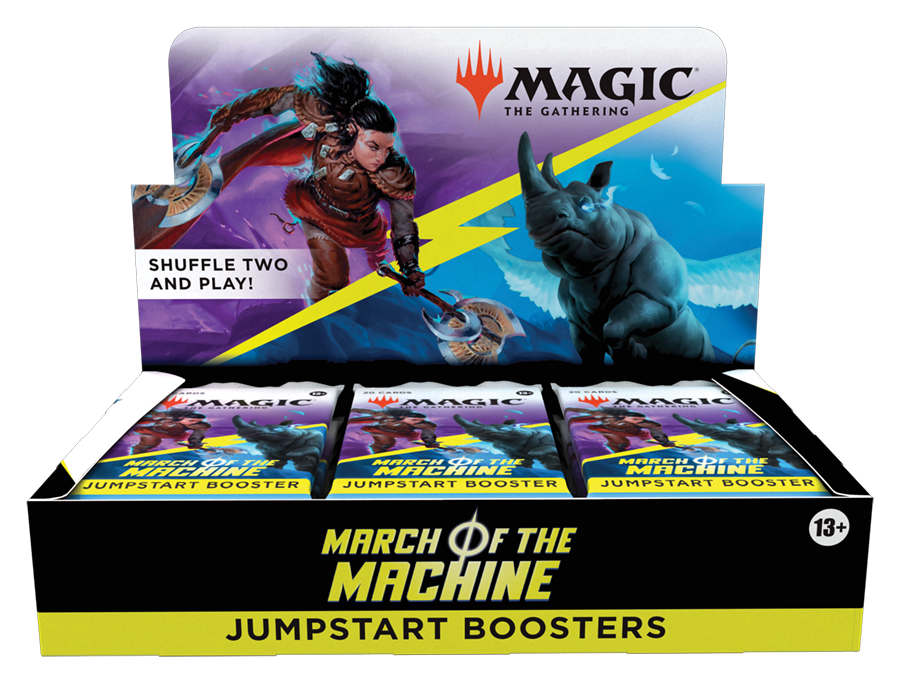March of the Machine - Jumpstart Booster Display | Local Legends