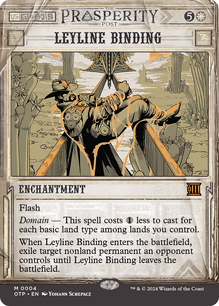 Leyline Binding [Outlaws of Thunder Junction: Breaking News] | Local Legends