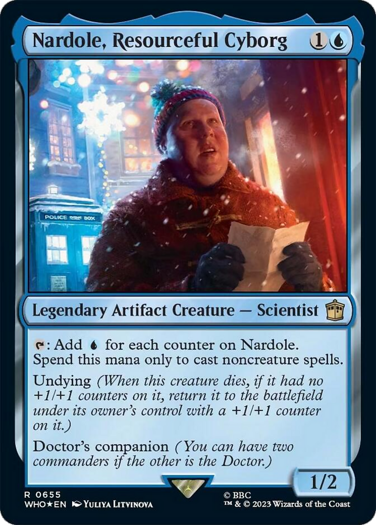 Nardole, Resourceful Cyborg (Surge Foil) [Doctor Who] | Local Legends