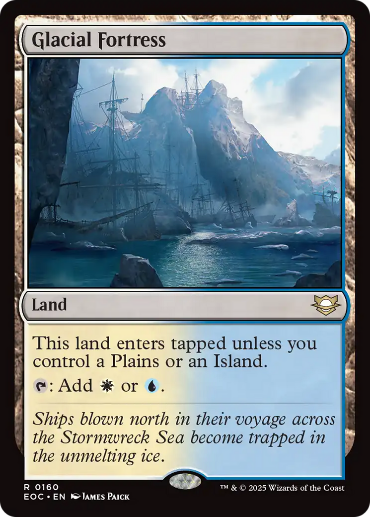 Glacial Fortress [Edge of Eternities Commander] | Local Legends