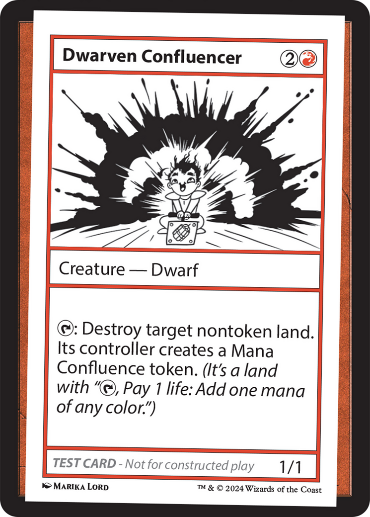 Dwarven Confluencer [Mystery Booster 2 Playtest Cards] | Local Legends