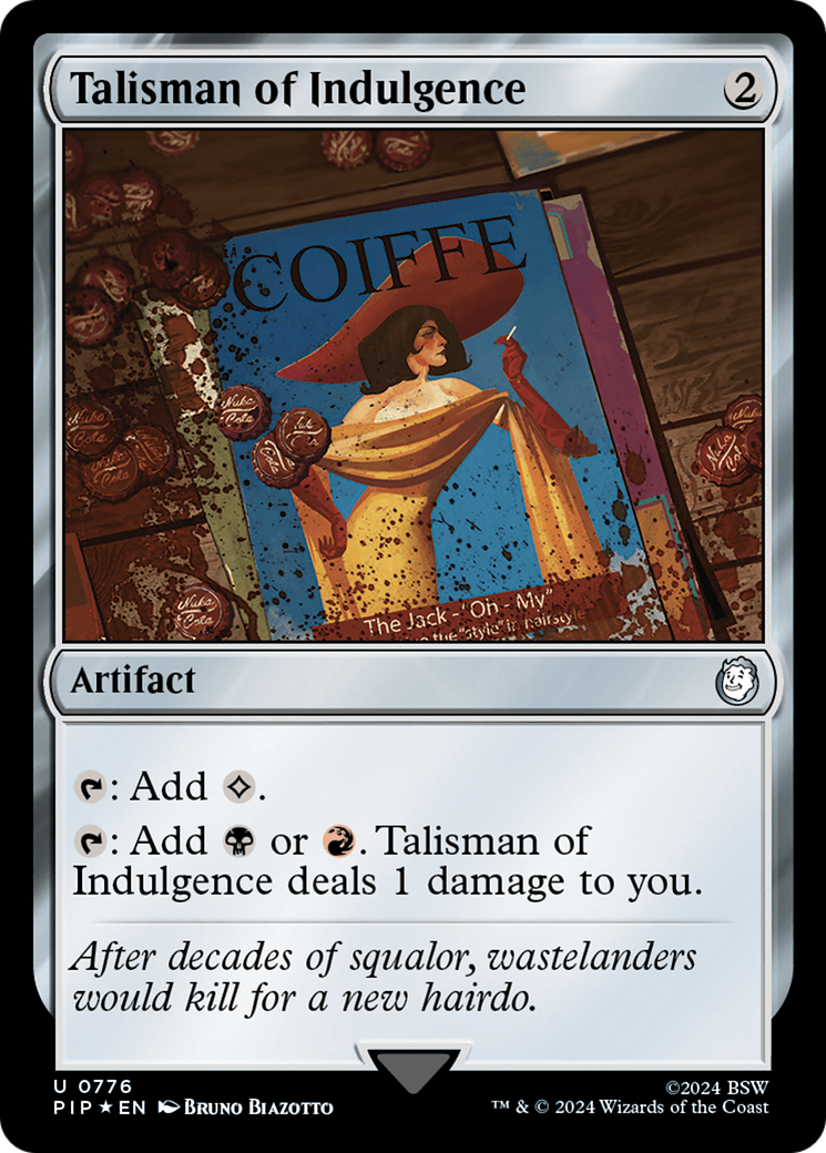 Talisman of Indulgence (Surge Foil) [Fallout] | Local Legends