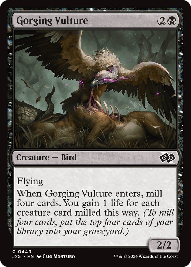 Gorging Vulture [Foundations Jumpstart] | Local Legends