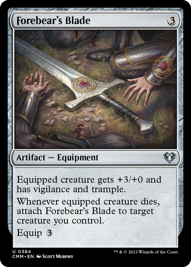 Forebear's Blade [Commander Masters] | Local Legends