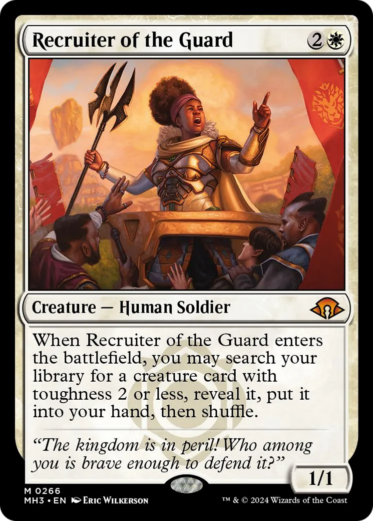Recruiter of the Guard [Modern Horizons 3] | Local Legends