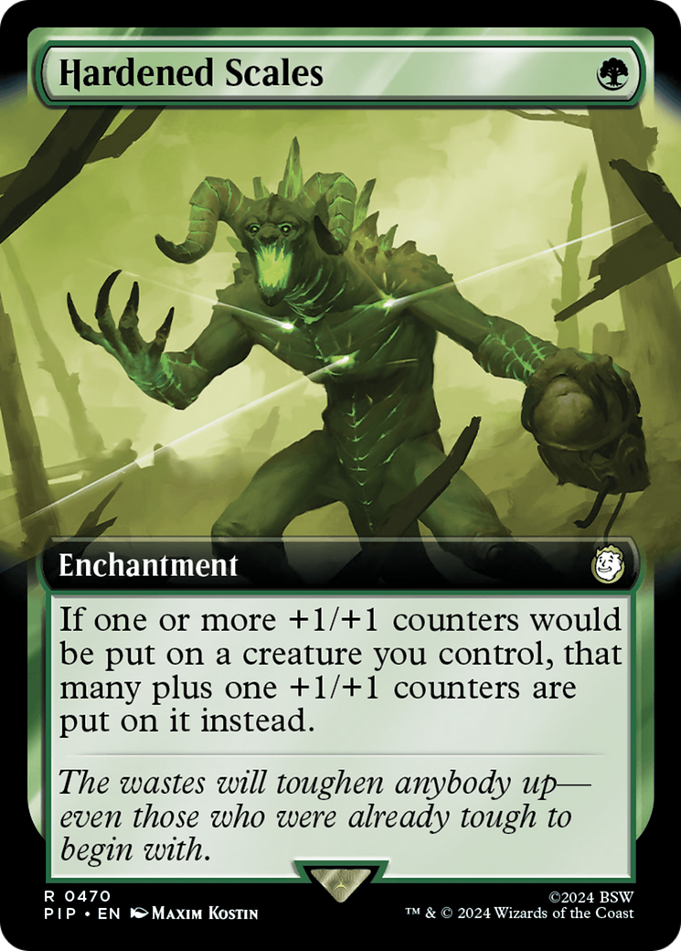 Hardened Scales (Extended Art) [Fallout] | Local Legends
