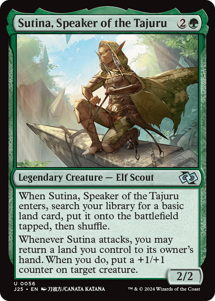 Sutina, Speaker of the Tajuru (Anime) [Foundations Jumpstart] | Local Legends