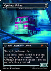 Darksteel Colossus - Optimus Prime (Borderless) [Secret Lair Drop Series] | Local Legends