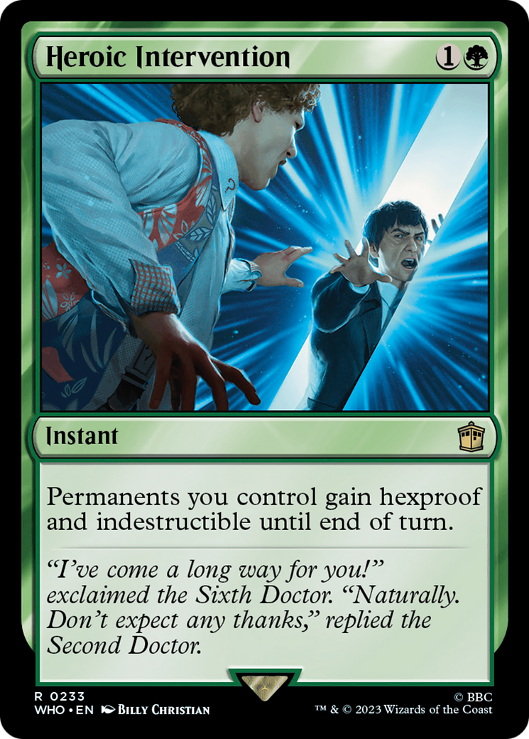 Heroic Intervention [Doctor Who] | Local Legends