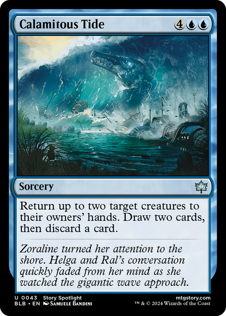 Calamitous Tide [Bloomburrow] | Local Legends