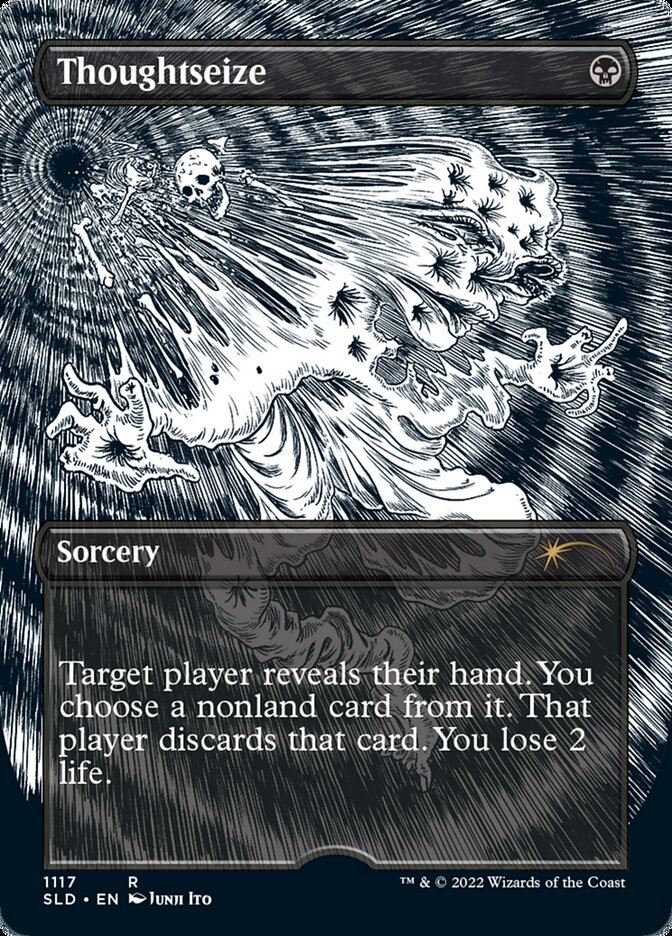 Thoughtseize (Borderless) [Secret Lair Drop Series] | Local Legends