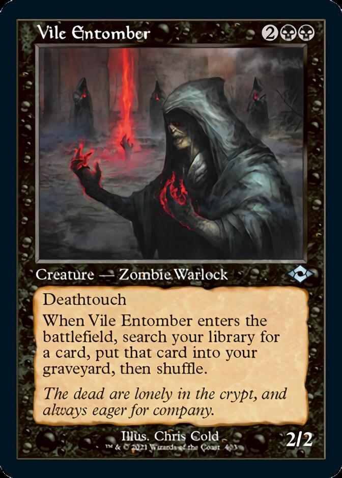 Vile Entomber (Retro Foil Etched) [Modern Horizons 2] | Golgari Games