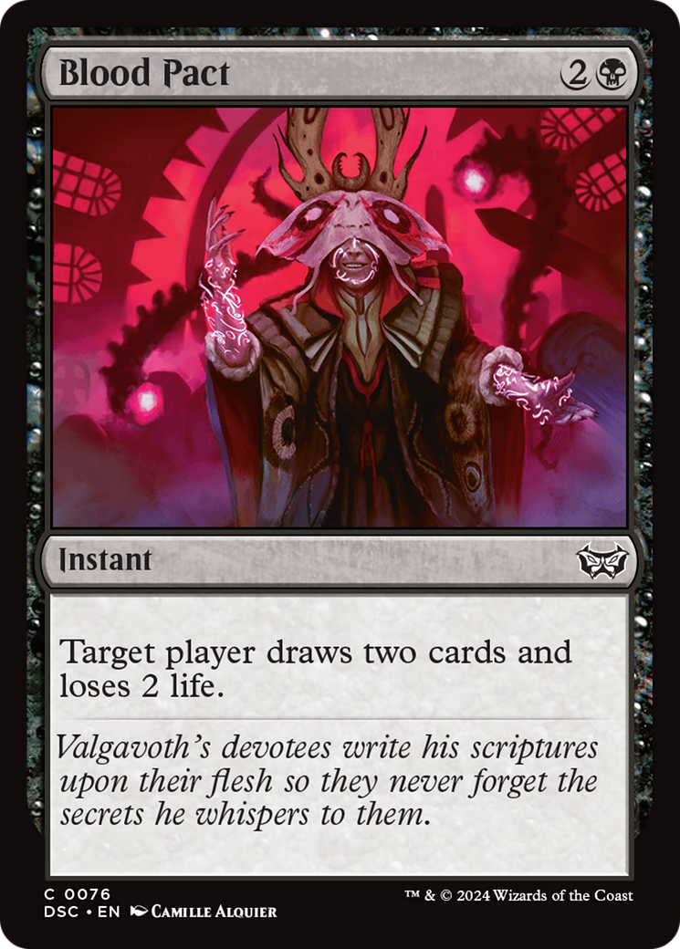 Blood Pact [Duskmourn: House of Horror Commander] | Local Legends