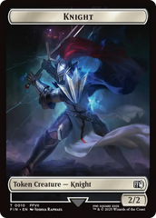 Hero (0003) // Knight Double-Sided Token [FINAL FANTASY Tokens] | Local Legends