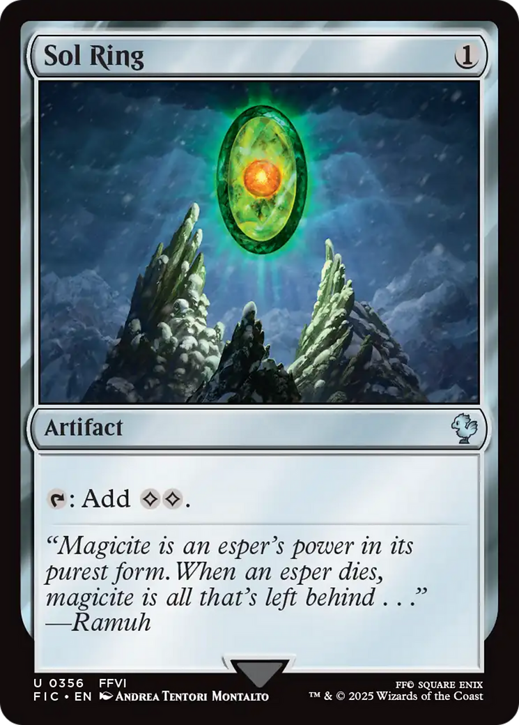 Sol Ring (0356) [FINAL FANTASY Commander] | Local Legends