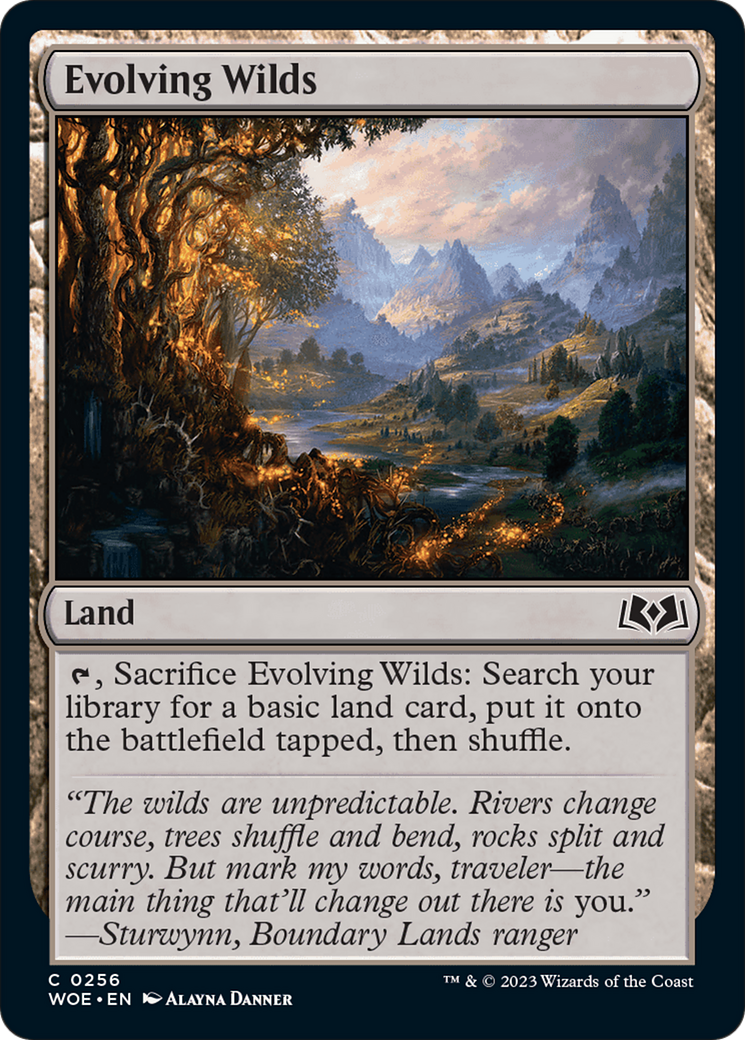 Evolving Wilds [Wilds of Eldraine] | Local Legends