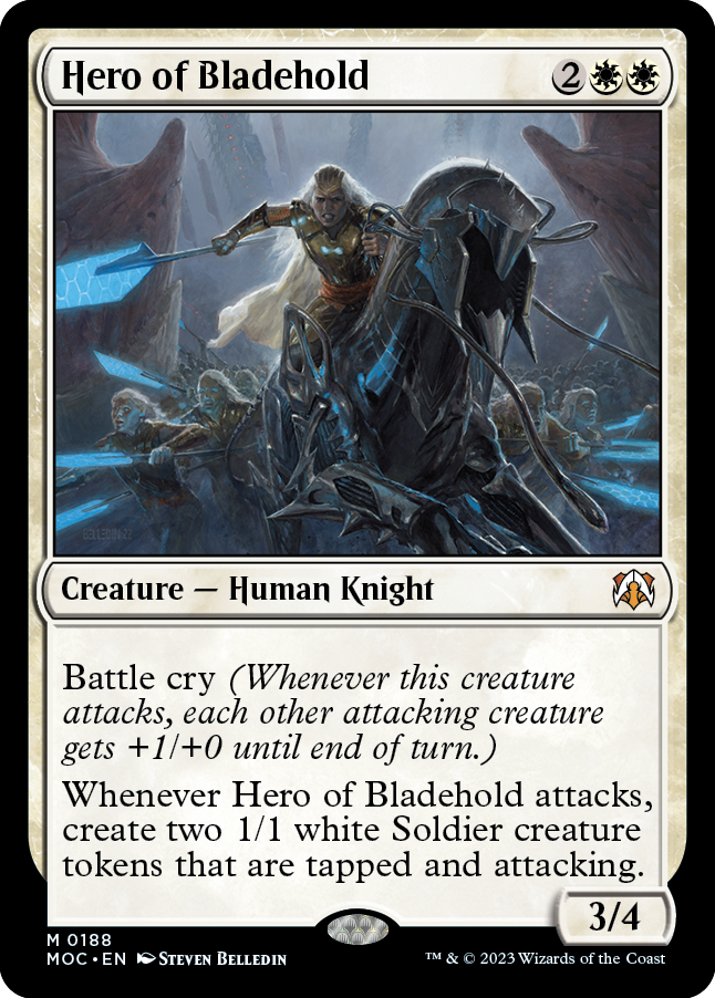 Hero of Bladehold [March of the Machine Commander] | Golgari Games