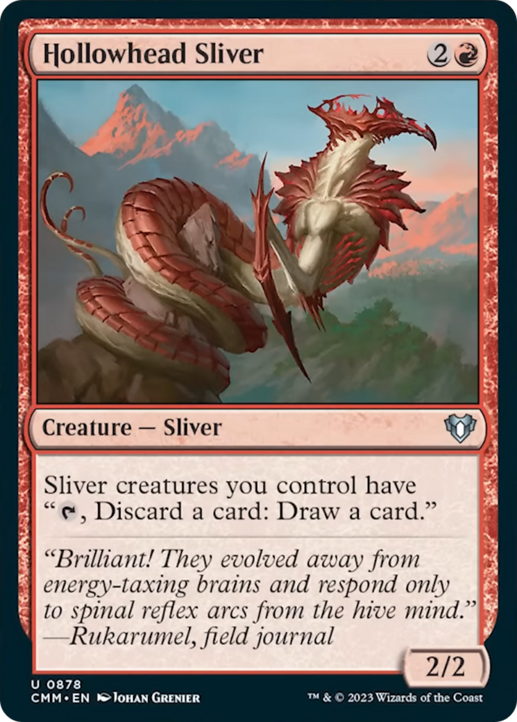 Hollowhead Sliver [Commander Masters] | Local Legends