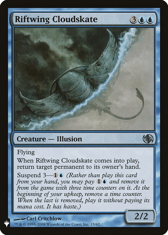 Riftwing Cloudskate [Mystery Booster] | Local Legends